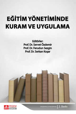 Eğitim Yönetiminde Kuram ve Uygulama %5 indirimli Servet Özdemir