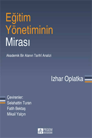 Eğitim Yönetiminin Mirası İzhar Oplatka