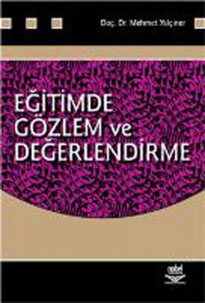 Eğitimde Gözlem ve Değerlendirme Mehmet Yalçıner