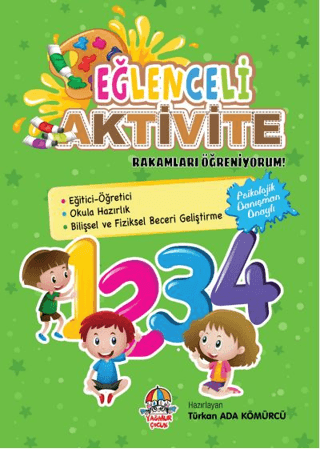 Eğlenceli Aktivite - Rakamları Öğreniyorum! Türkan Ada Kömürcü