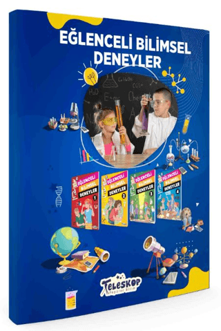 Eğlenceli Bilimsel Deneyler Serisi (4 Kitap) Kolektif