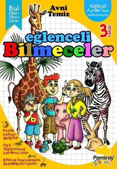 Eğlenceli Bilmeceler - Bul Eğlen Öğren Serisi Köksal Aydın