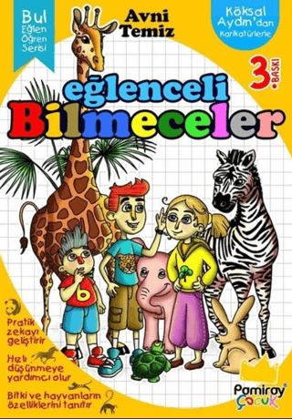 Eğlenceli Bilmeceler - Bul Eğlen Öğren Serisi Köksal Aydın