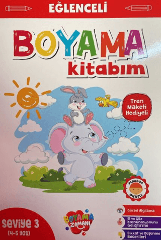 Eğlenceli Boyama Kitabım - Pembe Kitap Kolektif