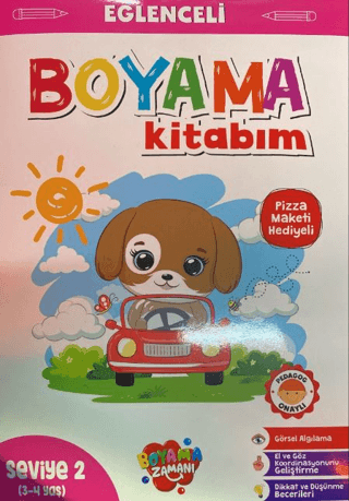 Eğlenceli Boyama Kitabım - Kırmızı Kitap Kolektif