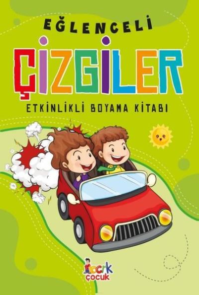 Eğlenceli Çizgiler - Etkinlikli Boyama Kitabı Kolektif