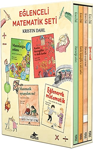 Eğlenceli Matematik Kutulu Özel Set (4 Kitap) Kristin Dahl