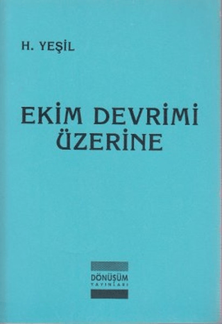 Ekim Devrimi Üzerine H. Yeşil