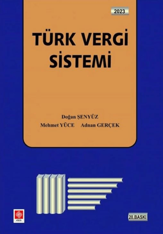 Ekin 2023 Türk Vergi Sistemi Doğan Şenyüz