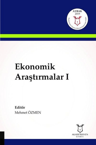 Ekonomik Araştırmalar 1 Mehmet Özmen