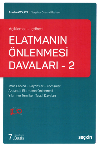 Elatmanın Önlenmesi Davaları - 2 (Açıklamalı - İçtihatlı) Eraslan Özka