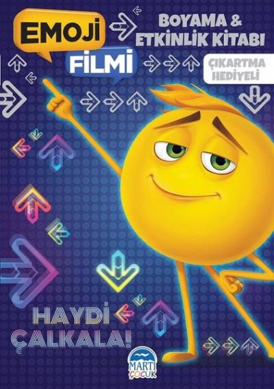 Emoji Filmi Boyama ve Etkinlik Kitabı Cordelia Evans