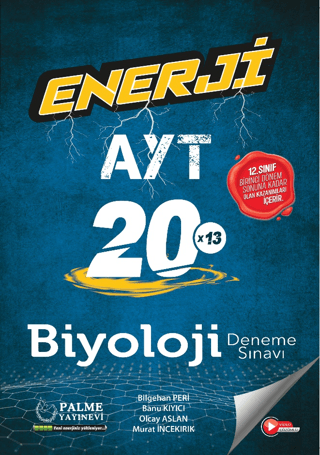 Enerji AYT Biyoloji 20 Deneme Sınavı Murat İncekırık