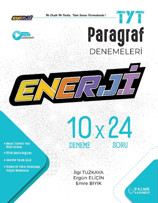 TYT Paragraf 10 X 24 Denemeleri Enerji İlgi Tuzkaya