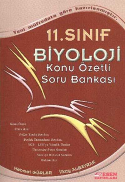 Esen 11. Sınıf Biyoloji ve Konu Özeti %20 indirimli M.Gürler