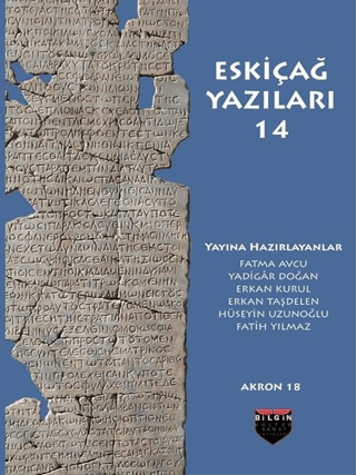 Eskiçağ Yazıları 14 Fatma Avcu