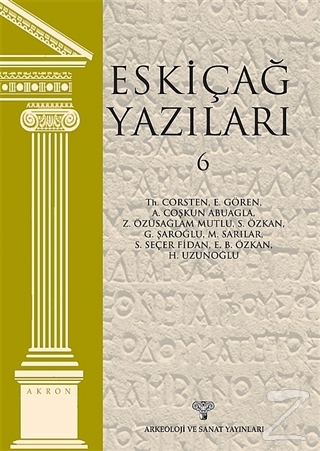 Eskiçağ Yazıları 6 Thomas Corsten