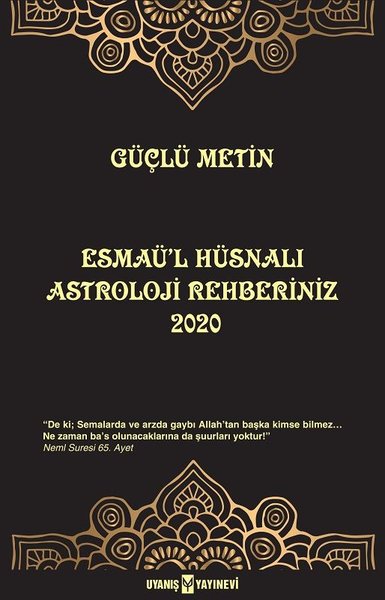 Esmaü'l Hüsnalı Astroloji Rehberiniz 2020 Güçlü Metin