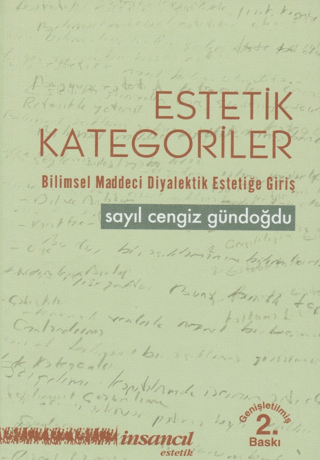 Estetik Kategoriler Sayıl Cengiz Gündoğdu