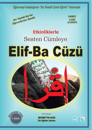 Etkinliklerle Sesten Cümleye Elif-Ba Cüzü - Bilgisayar Hatlı Kolektif