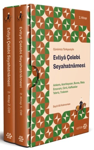 Evliya Çelebi Seyahatnamesi Seti - 2 Kitap Takım Evliya Çelebi