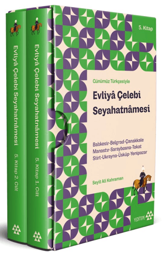 Evliya Çelebi Seyahatnamesi 5.Kitap - 2 Cilt - Kutulu Evliya Çelebi