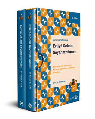 Evliya Çelebi Seyahatnamesi Seti 6.Kitap - 2 Cilt - Kutulu (Ciltli) Ev