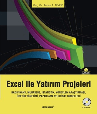 Excel ile Yatırım Projeleri %20 indirimli Arman T. Tevfik