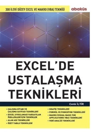 Excel'de Ustalaşma Teknikleri Cenk İltir