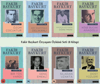 Fakir Baykurt Özyaşam Öyküsü Seti (8 Kitap Takım) Fakir Baykurt