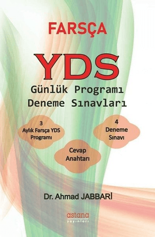 Farsça YDS Günlük Programı Deneme Sınavları Ahmad Jabbari