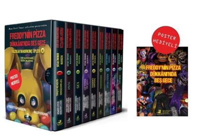 Fazbear'ın Korkunç Tipleri Seti - 9 Kitap Takım - Poster Hediyeli Kutu