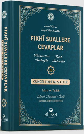 Fıkhi Suallere Cevaplar 10. Cilt (Ciltli) Fatih Kalender