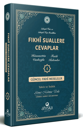 Fıkhi Suallere Cevaplar 4. Cilt (Ciltli) Hüsamettin Vanlıoğlu