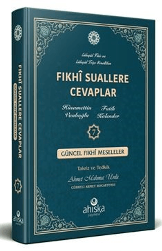 Fıkhi Suallere Cevaplar 7. Cilt (Ciltli) Hüsamettin Vanlıoğlu