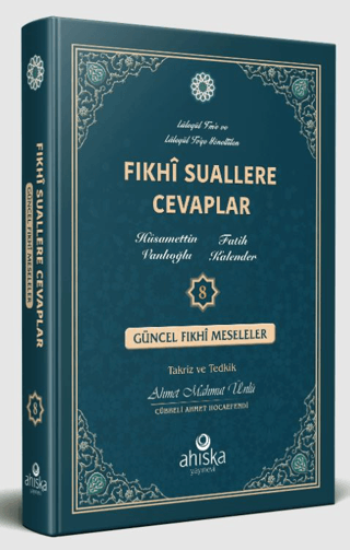 Fıkhi Suallere Cevaplar 8. Cilt (Ciltli) Fatih Kalender