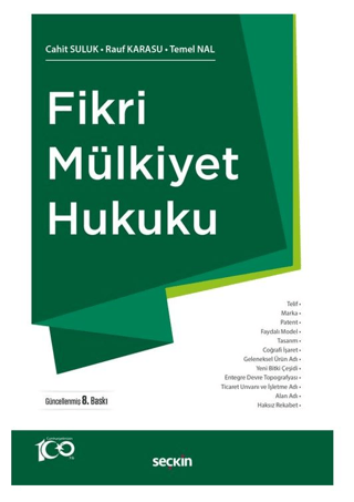 Fikri Mülkiyet Hukuku Rauf Karasu