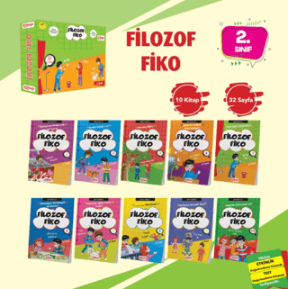 Filozof Fiko Hikaye Seti -1  (10 Kitap - Etkinlik Testi - Değerlendirm