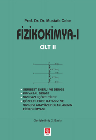 Fizikokimya 1 - Cilt 2 Mustafa Cebe