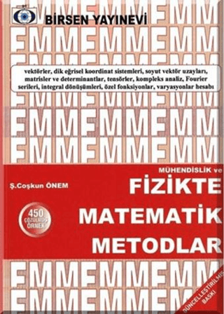 Fizikte Matematik Metodlar %20 indirimli Ş. Coşkun Önem