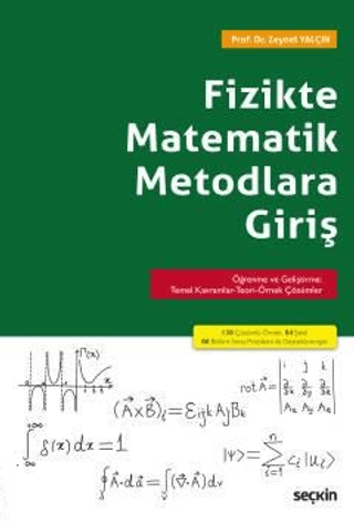 Fizikte Matematik Metodlara Giriş Zeynel Yalçın