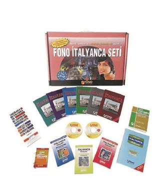 Fono İtalyanca Seti (13 Kitap + 6 Cd) Kolektif