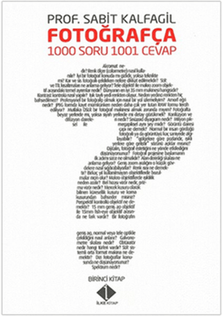 Fotoğrafça 1000 Soru 1001 Cevap Sabit Kalfagil