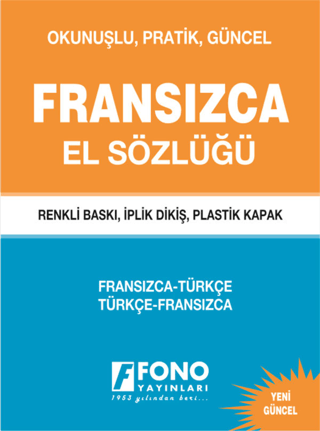 Fono Fransızca El Sözlüğü %25 indirimli Şükrü Meriç