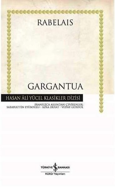 Gargantua (Ciltli) François Rabelais