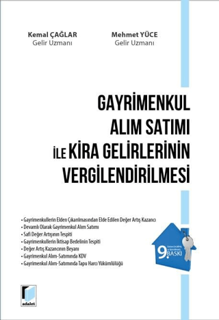 Gayrimenkul Alım Satımı ile Kira Gelirlerinin Vergilendirilmesi Mehmet