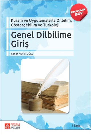 Genel Dilbilimine Giriş Caner Kerimoğlu