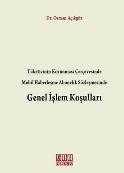 Genel İşlem Koşulları Osman Açıkgöz