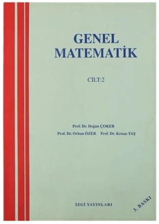 Genel Matematik Cilt: 2 Doğan Çoker