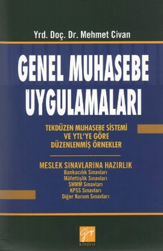 Genel Muhasebe Uygulamaları %5 indirimli Mehmet Civan